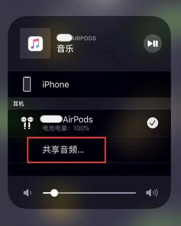 襄城苹果14音频维修点分享iPhone14音频共享设置方法 