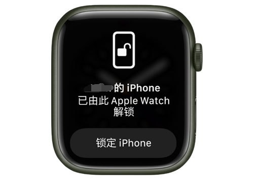 襄城苹果手机维修分享用 AppleWatch 解锁配备面容 ID 的 iPhone方法 