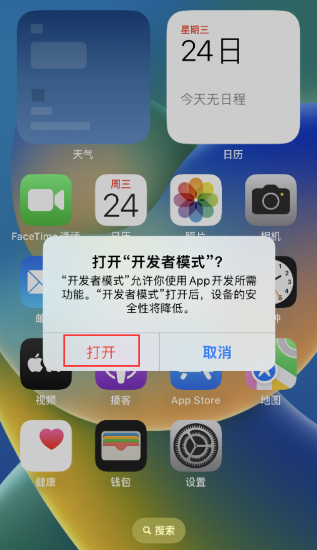 襄城苹果手机维修分享如何打开开发者模式 