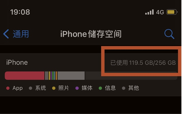 襄城苹果13维修分享iPhone13如何查看剩余内存 