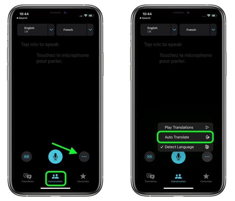 襄城苹果手机维修分享iOS 15 “翻译” App 新改进 